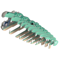 3D пазл Eugy Зоопарк Крокодил (XEG-029)