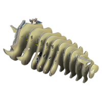 3D пазл Eugy Зоопарк Носоріг (XEG-076)