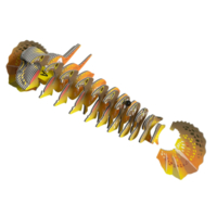 3D пазл Eugy Зоопарк Плащоносна ящірка (XEG-108)