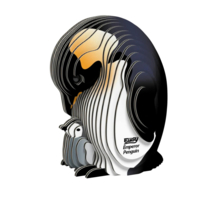 3D пазл Eugy Зоопарк Пінгвін імператорський​ (XEG-131) 