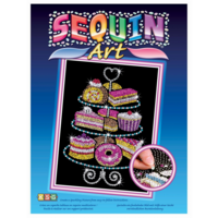 Набір для творчості Sequin Art BLUE Набір тістечок (SA1423) 