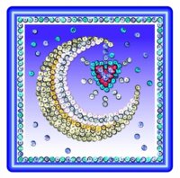 Набір для творчості Sequin Art SEASONS Космос, Сонце, Місяць і зірки (SA1511)