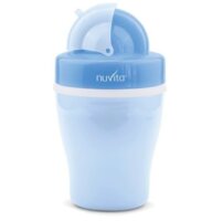 Детский поильник Nuvita 18м+ 200 мл с трубочкой Синий (NV1436Blue) 