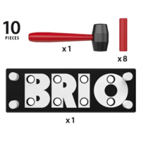 Іграшка-забивалка BRIO чорна (30515)