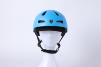 Защитный детский шлем с регулировкой Lamborghini голубой, размер S (66742)