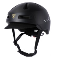 Захисний дитячий шолом з регулюванням Lamborghini чорний, розмір М (92442) 