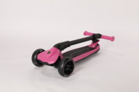 Детский 3-колесный самокат Lamborghini с регулировкой высоты, розовый (06526)