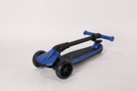 Детский 3-колесный самокат Lamborghini с регулировкой высоты, синий (06502)