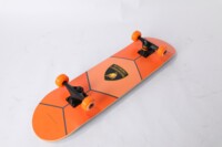 Скейтборд Lamborghini 31х8 оранжевый (00104)