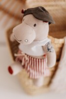 Мягкая музыкальная игрушка Бегемот, Kikadu (28172)