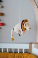 Подвесная музыкальная игрушка Лев, Kikadu (19961)