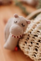 Мягкая игрушка Бегемот с пищалкой, Kikadu (28202)