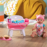Інтерактивний столик для годування ляльки Baby Born S2 Час обіду, світло, звук (840634)