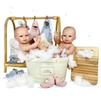 Лялька Nines d`Onil Reborn Хлопчик у блакитному одязі, 37см (02442)