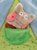 М'яка шарудить книжечка sigikid Сова, 19 см (41511SK)