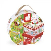 Пазл Janod Ветеринарна клініка, 36 ел. (J02776) 