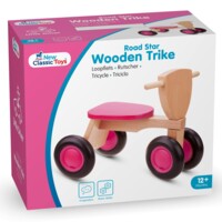 Велосипед-балансир New Classic Toys, рожевий (11422)