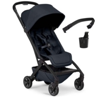 Прогулянкова коляска Joolz Aer2 Dark navy blue з бампером і підсклянником (320445) 