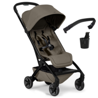 Прогулянкова коляска Joolz Aer2 Hazel brown з бампером і підсклянником (320447) 