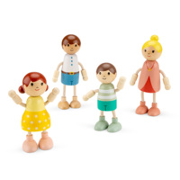 Ігровий набір New Classic Toys Ляльки лялькового будинку (10740)