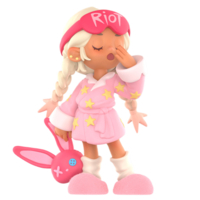 Колекційна фігурка-сюрприз Pop Mart Lil Peach Riot Sleepover (PRLS-01)