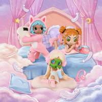 Колекційна фігурка-сюрприз Pop Mart Lil Peach Riot Sleepover (PRLS-01)