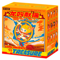 ​Колекційний брелок-сюрприз Pop Mart Loong Presents the Treasure Pendant (LPTT-01) 
