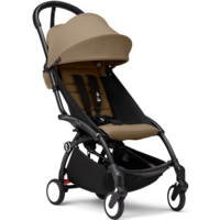 Коляска 2 в 1 Stokke YOYO³ Newborn Shell Black Toffee (k.646408.02)