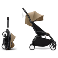 Коляска 2 в 1 Stokke YOYO³ Newborn Shell Black Toffee (k.646408.02)