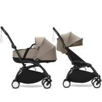 Коляска 2 в 1 Stokke YOYO³ Newborn Shell Black Taupe (k.646404.02) 