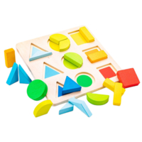 Пазл-сортер New Classic Toys с геометрическими фигурами (10465) 