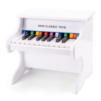 Музыкальный инструмент New Classic Toys Пианино 18 клавиш белое (10156) 