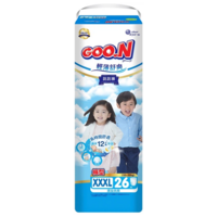 Трусики-підгузки GOO.N Slim & Comfortable для дітей 18-30 кг, розмір 7 (XXXL), унісекс, 26 шт. (4902011840704) 