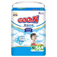 Трусики-підгузки GOO.N Slim & Comfortable для дітей 7-12 кг, розмір 3 (M), унісекс, 56 шт. (4902011840667) 
