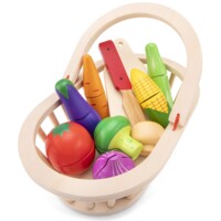 Ігровий набір New classic toys Корзина з овочами (10589)