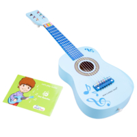 Музыкальный инструмент New Classic Toys Гитара голубая с музыкальными нотами (10349)