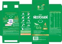 Суміш суха молочна Nestogen 4 з лактобактеріями L. Reuteri для дітей з 18 місяців 600 г 