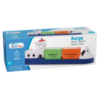 Баржа New Classic Toys з 2 контейнерами (10904)