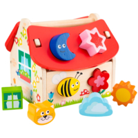 Сортер New classic toys Будинок з формами (10563)