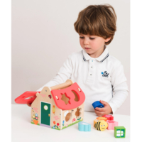 Сортер New classic toys Будинок з формами (10563)