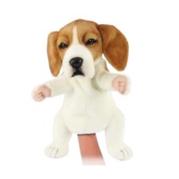 М'яка іграшка на руку Hansa Puppet Бігль, 25 см (30670) 