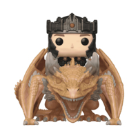 Игровая фигурка Funko Pop! Rides Дом Дракона S4, Эйгон Таргариен и Солнечный Огонь (83460) 