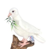 М'яка іграшка Hansa Білий голуб, 20см (5434) 