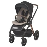 Универсальная коляска 2 в 1 Espiro 217 2.0 310 Diamond Black (5905683802253)