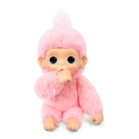 ​Інтерактивна іграшка Little Live Pets Мавпеня Луна Лемон рожева (26764) 