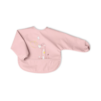 Слинявчик Chicco Pink з рукавами 6 м+ (16302.15) 