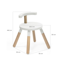 Стул Stokke MuTable V2, белый (627101)