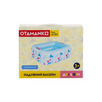 Надувний басейн Otamanko Дельфін, прямокутний, 110×90×35 см (532.02.71)