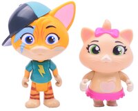  Игровой набор 44 Cats 2 фигурки Спалах и Пилу Суперсилы (34113)