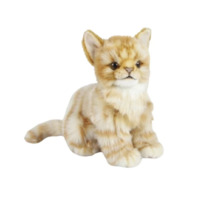 М'яка іграшка Hansa Кошеня жакардове, що сидить, 19см (7176) 